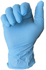 blue nitrile